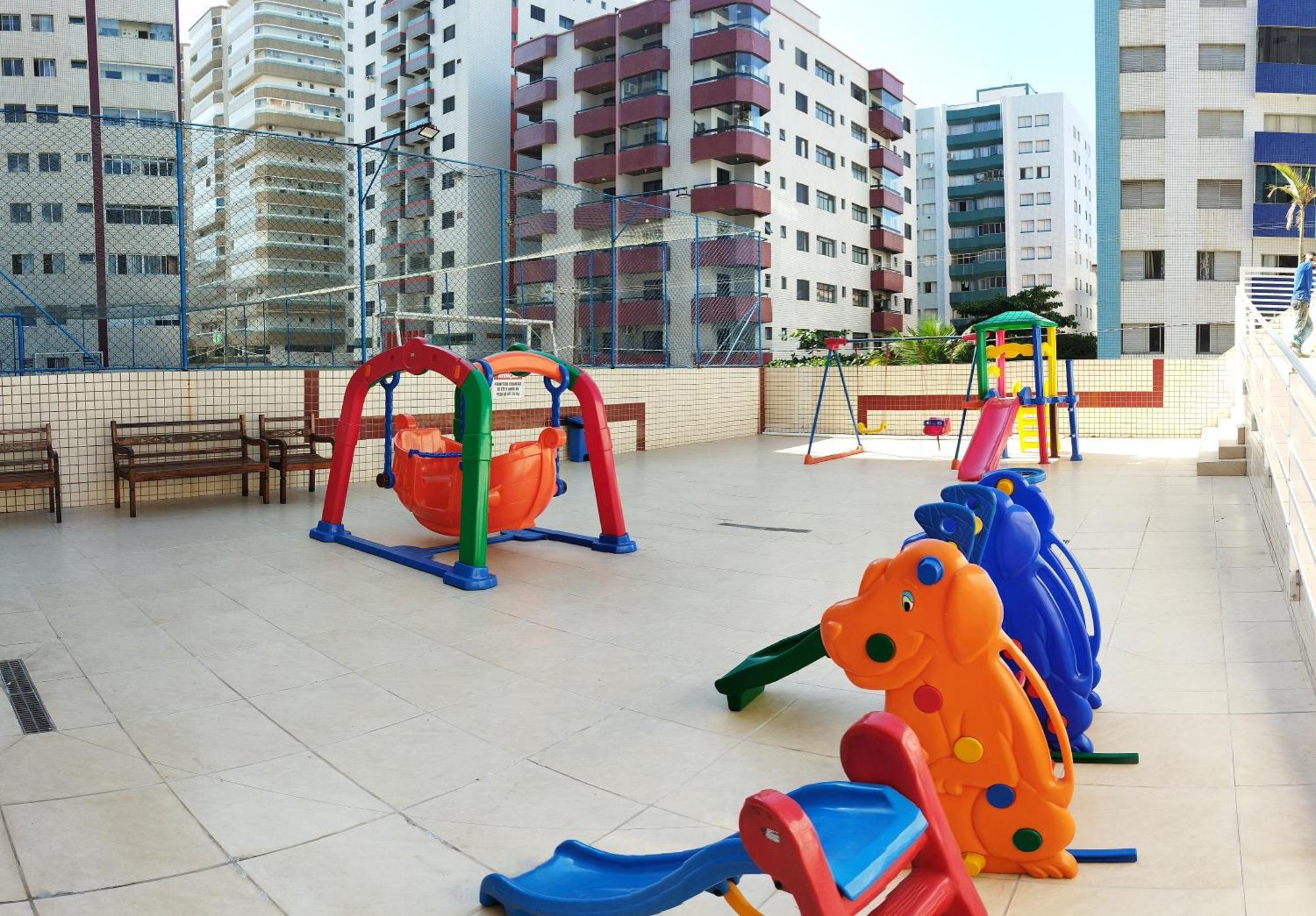 Apartamento com vista para o mar -Guilhermina Praia Grande (Santos) Exterior foto